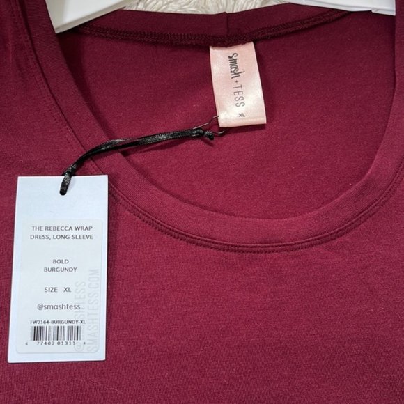 Smash + Tess The Long Sleeve Rebecca Wrap Dress - Size XL - Picture 5 of 7